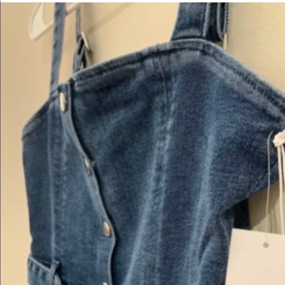 Sold! Good American denim jumpsuit - Picture 2 of 4